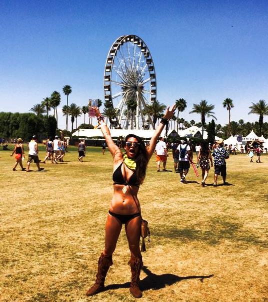 Tiffany Clemons at Coachella - Songs of Summer