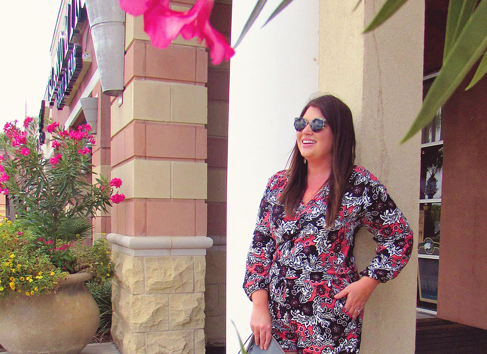 Fall Printed Romper 30A Street Style 5