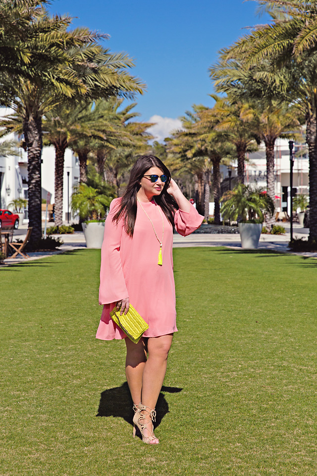 Jami Ray Pink Blush Dress | Blush & Yellow | 30A | South Walton