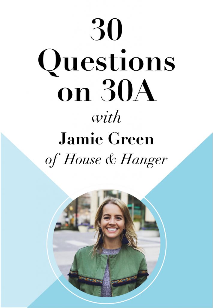 30 Questions on 30A Graphic Jamie Green