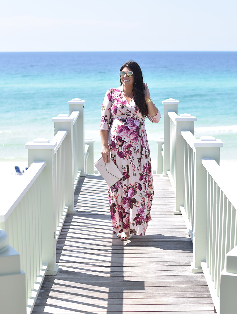 30A Street Style PinkBlush Maxi in Seaside