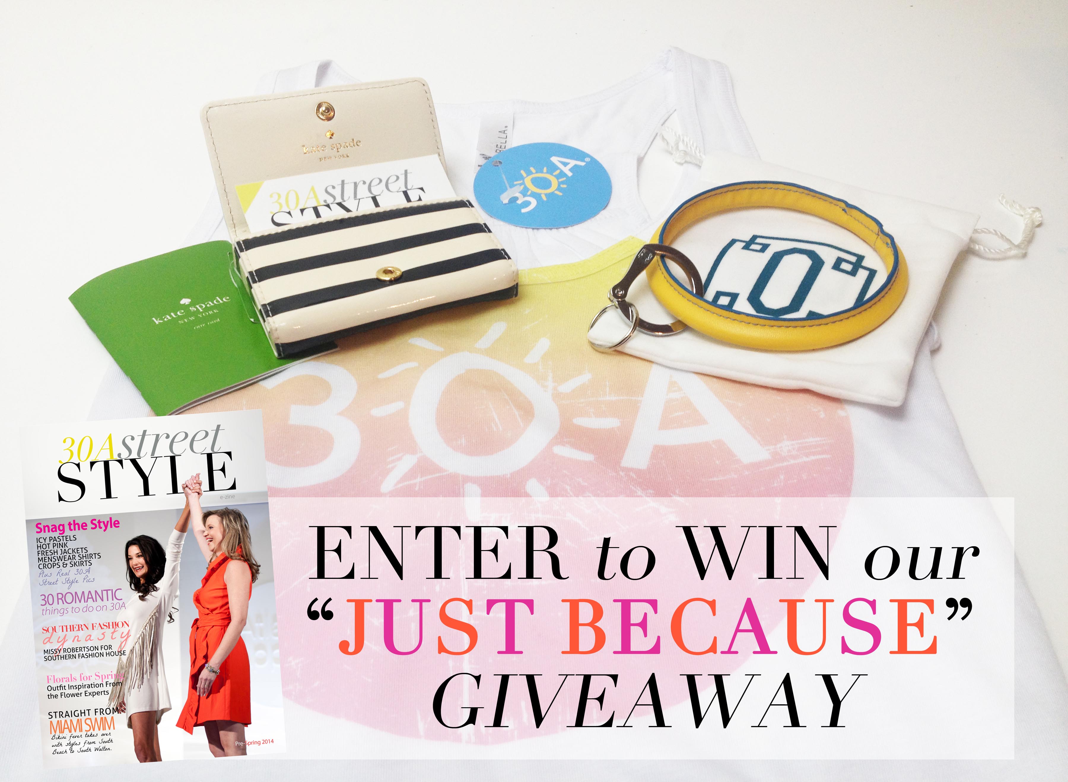 “Just Because” Giveaway