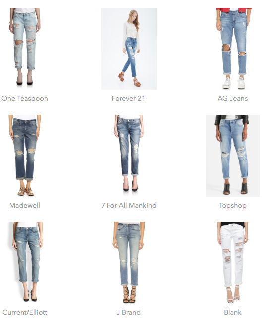 Shopping: Boyfriend Jeans