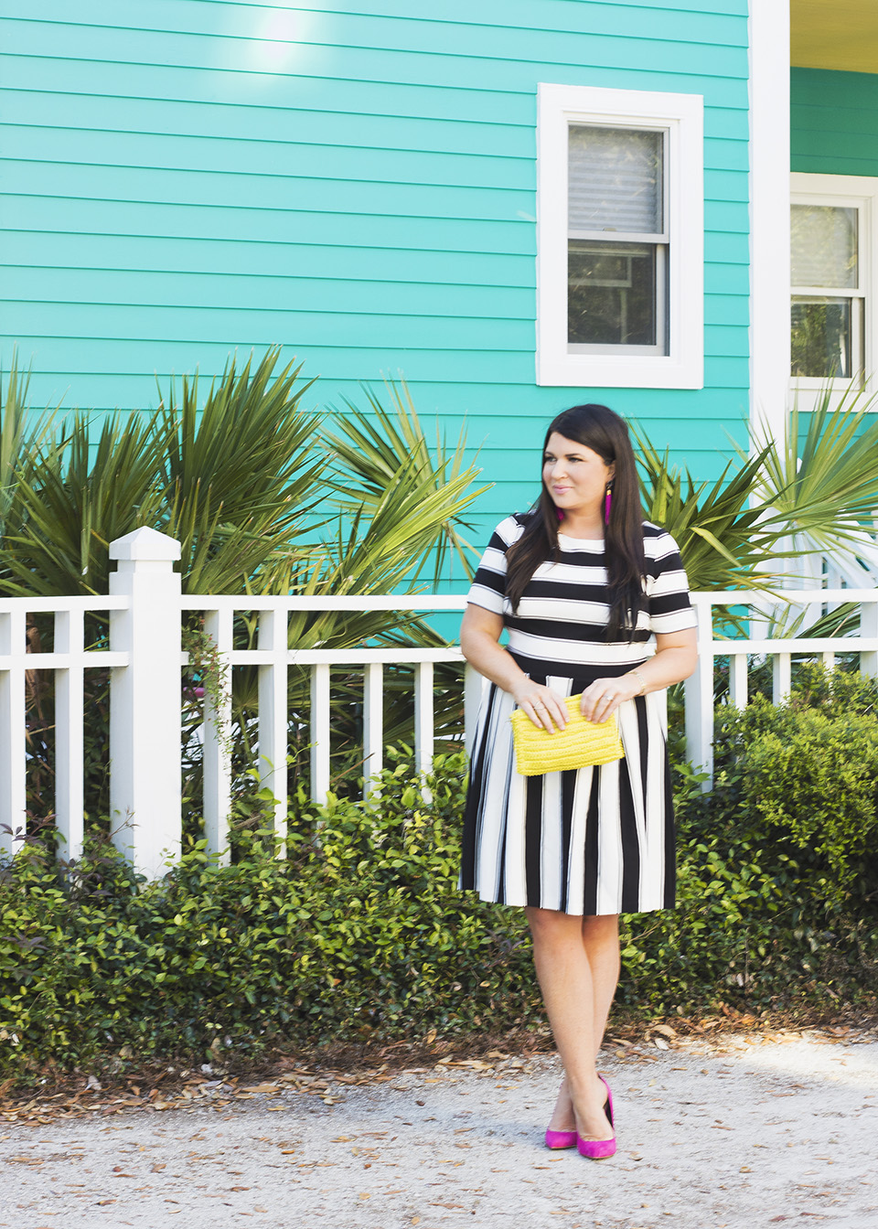 OOTD: Punchy Stripes