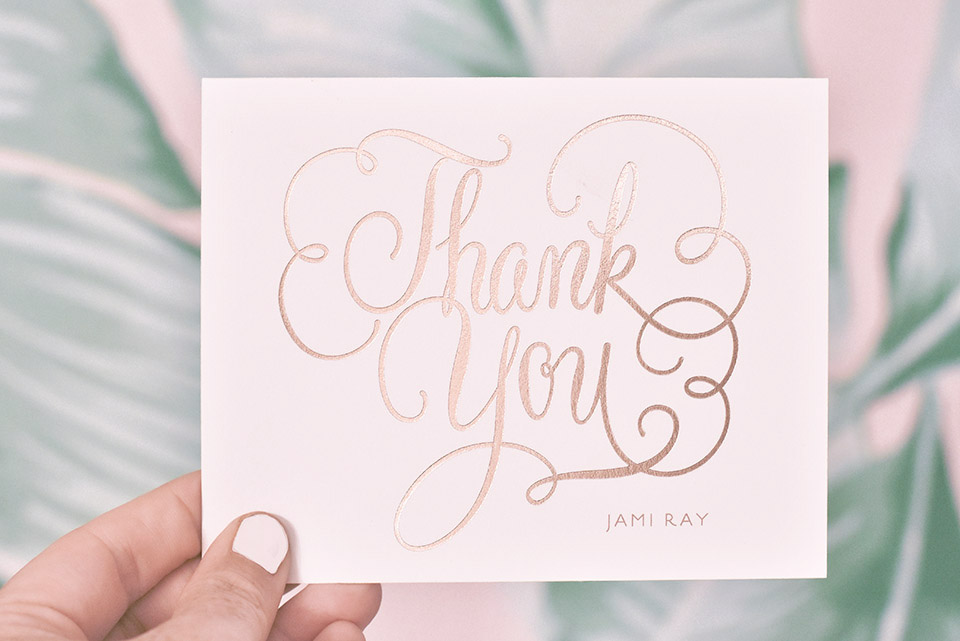Minted Thank You Notes