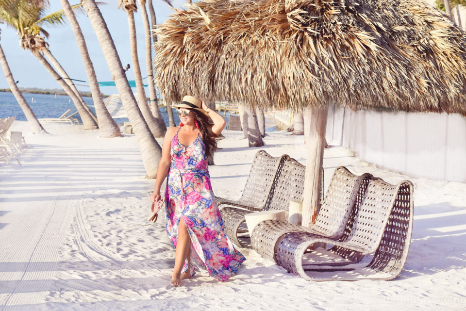 Amara Cay Resort Islamorada - Ripcurl Floral Maxi - The Keys Style