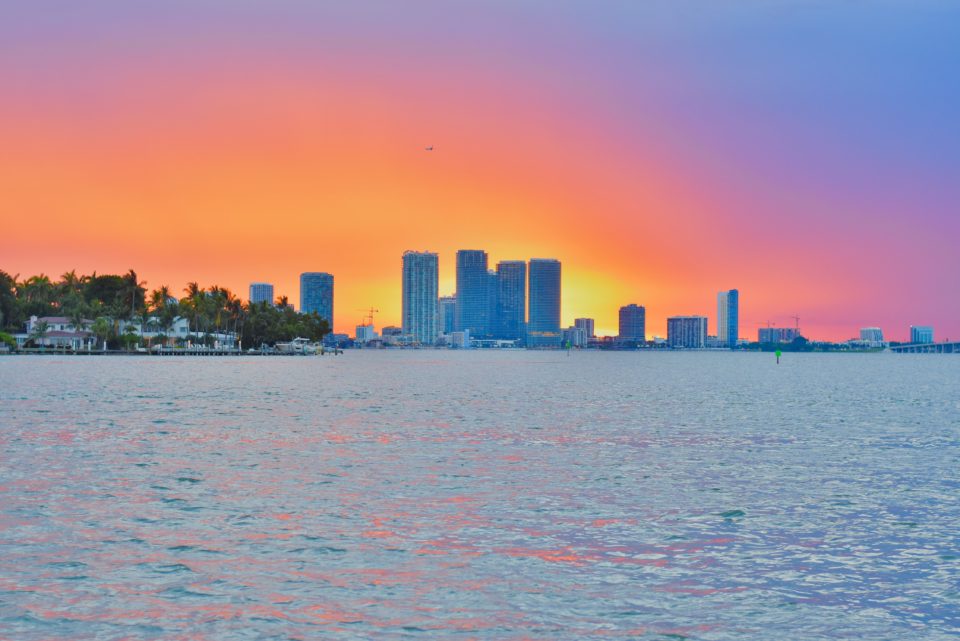 Miami Sunset from The Standard - 30A Mama