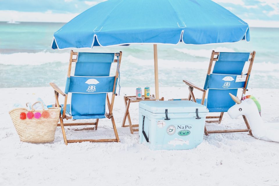 30A Mama - Family Beach Day on Grayton Beach with Grayton Beer 30A Rosé + 30A Beach Blonde