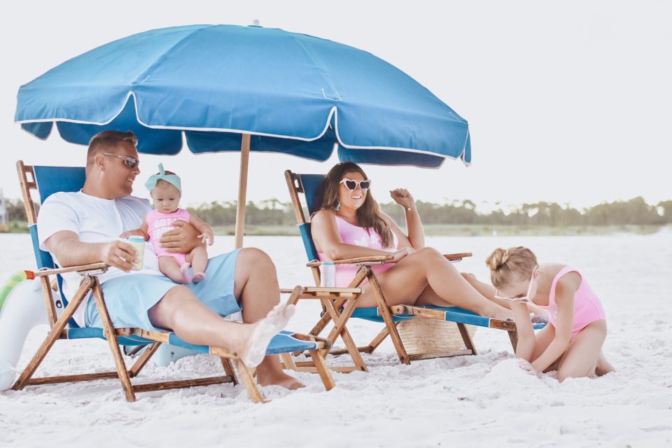 30A Mama - Family Beach Day on Grayton Beach with Grayton Beer 30A Rosé + 30A Beach Blonde