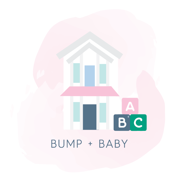 Seaside Style Store Icons - Bump + Baby in Seaside FL