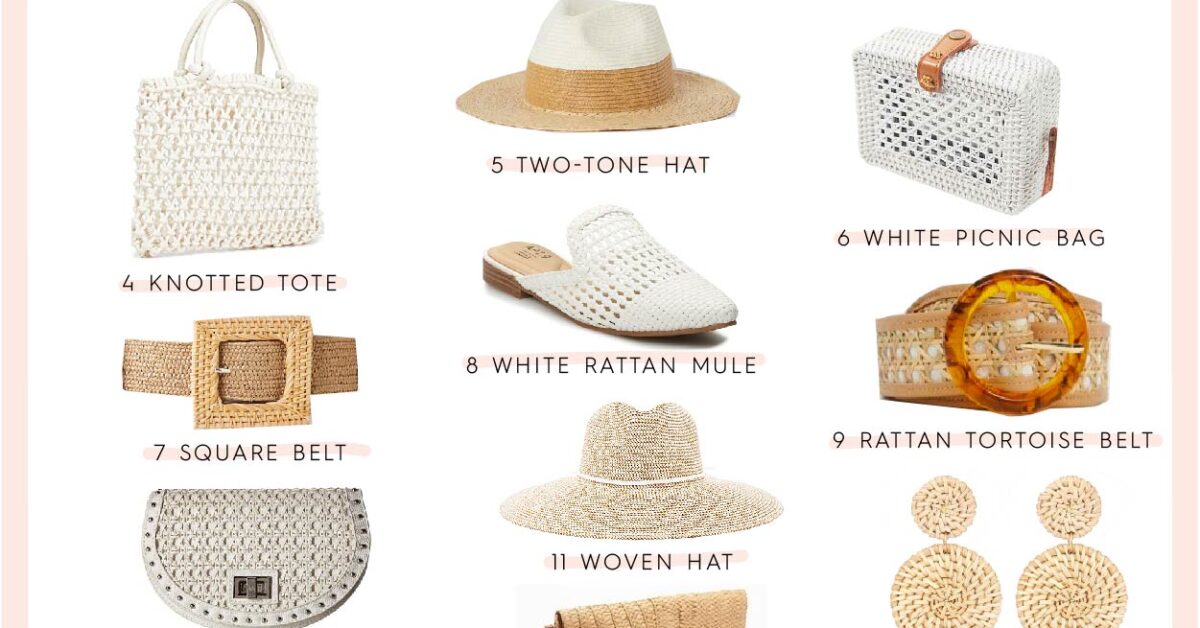 Style Spotlight: Rattan Accessories + Decor - 30A Mama™ | Jami Ray