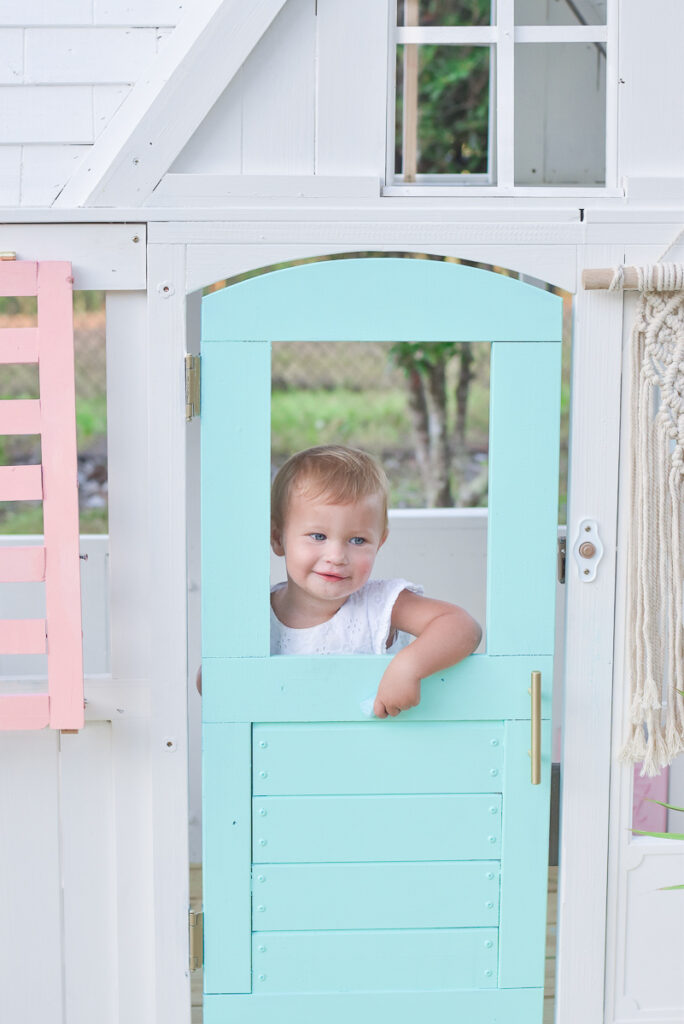 KidKraft Playhouse Makeover - Beach House 30A Mama