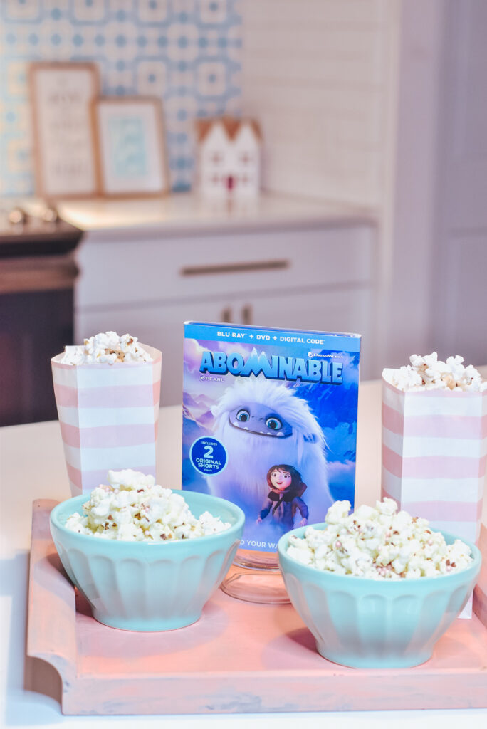 30A Mama Party Popcorn - Movie Night Ready with Abominable DVD