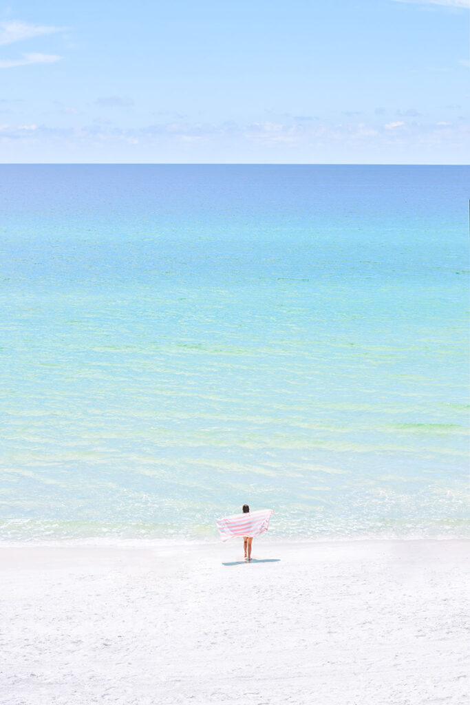 30A Mama Blush Beach Towel gulf of Mexico