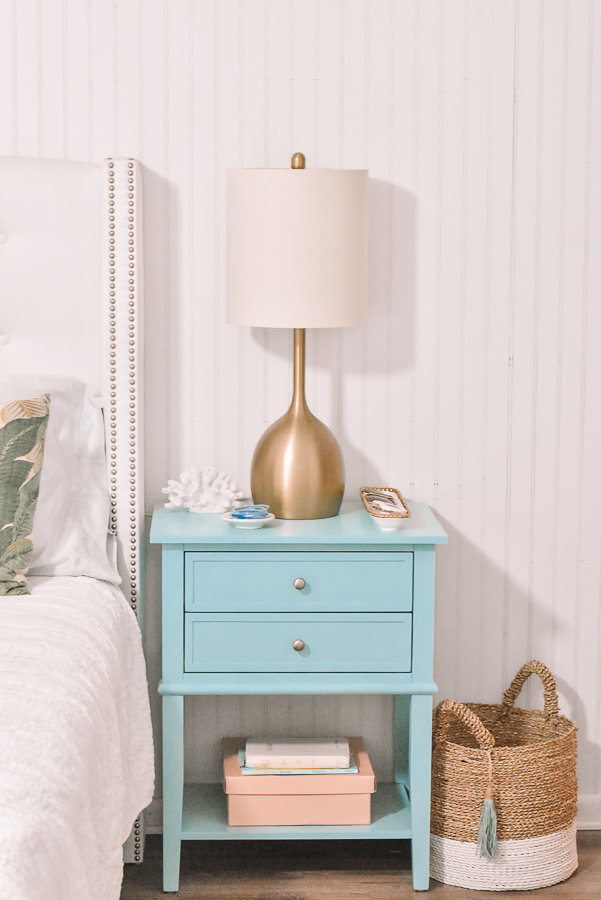 Jami Ray 30A Mama light blue nightstand home decor coastal