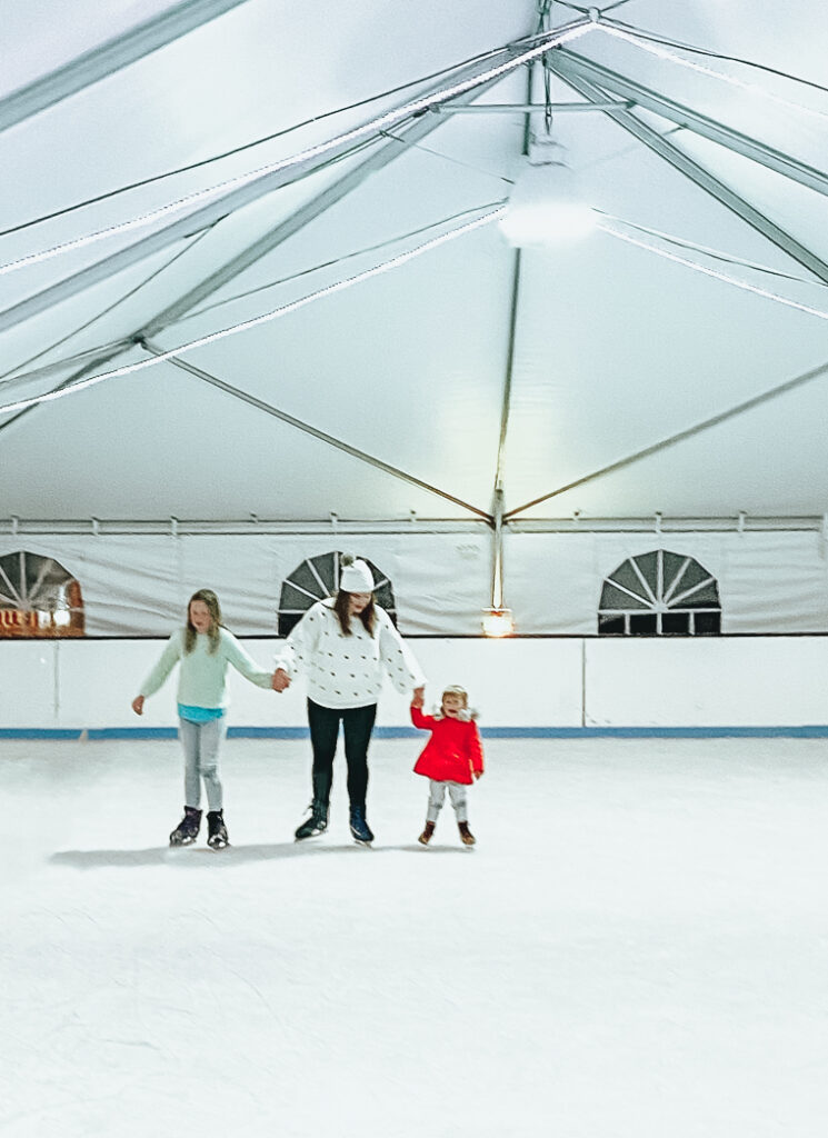 30A Mama Christmas on 30A Baytowne on Ice Sandestin