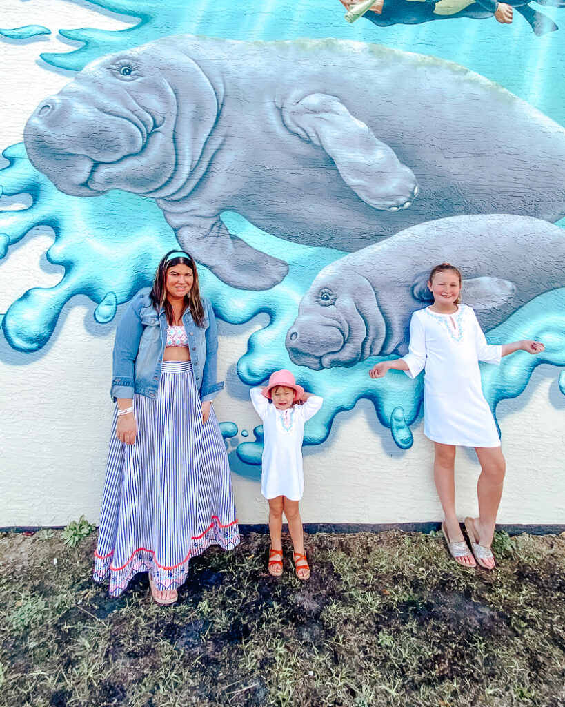 30A Mama Travel - Swim with the Manatees in Crystal River wearing Cabana Life