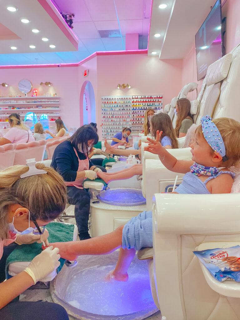 30A Mama - Pink Nail Salon Mommy and Me