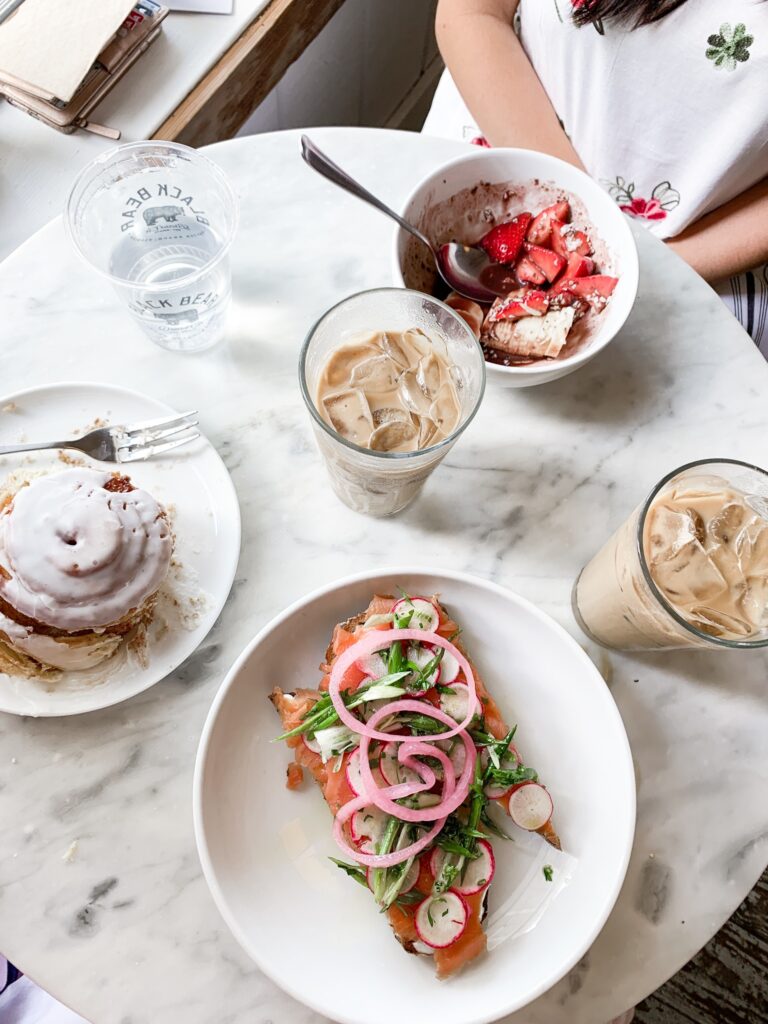 30A Mama - What to Eat on 30A- Salmon Toast at Black Bear Bread Grayton