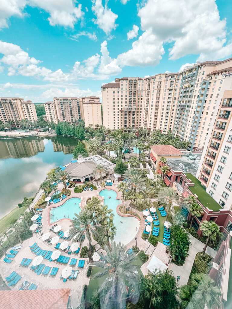 Wyndham Grand Bonnet Creek pool Disney World Orlando