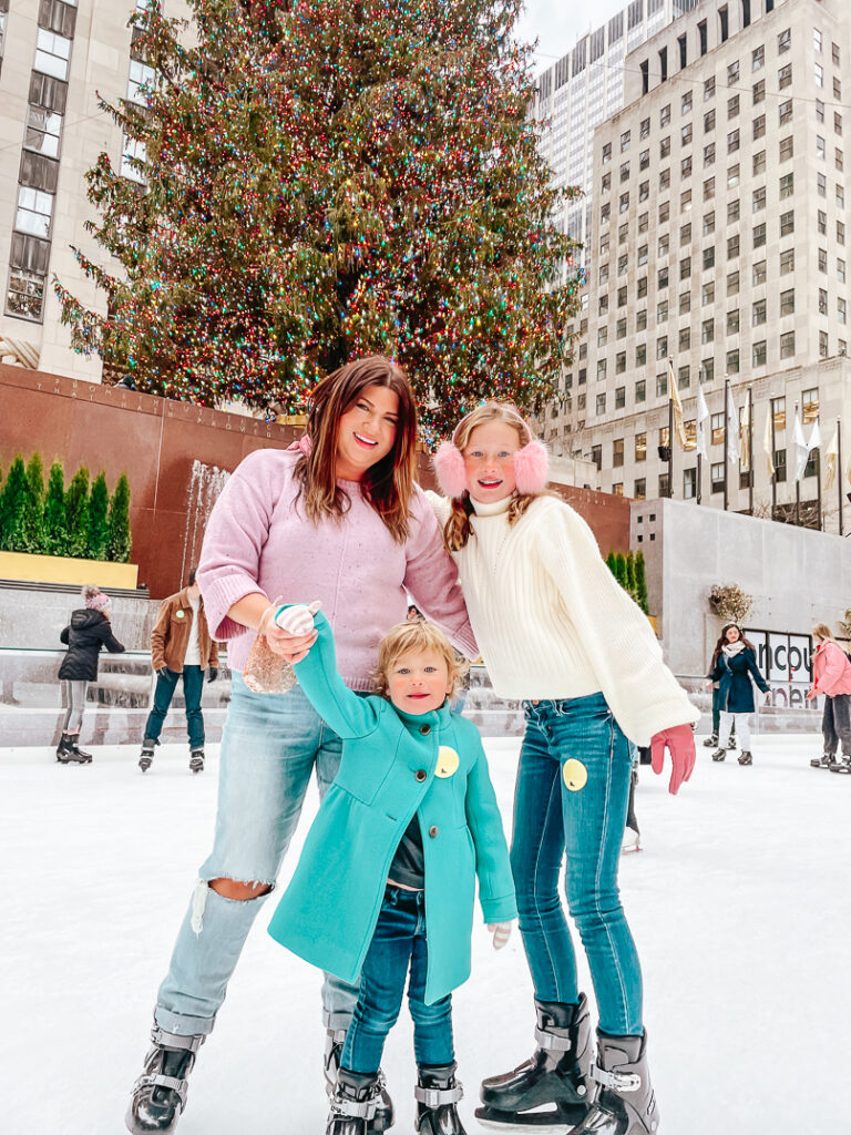 family trip to new york for christmas