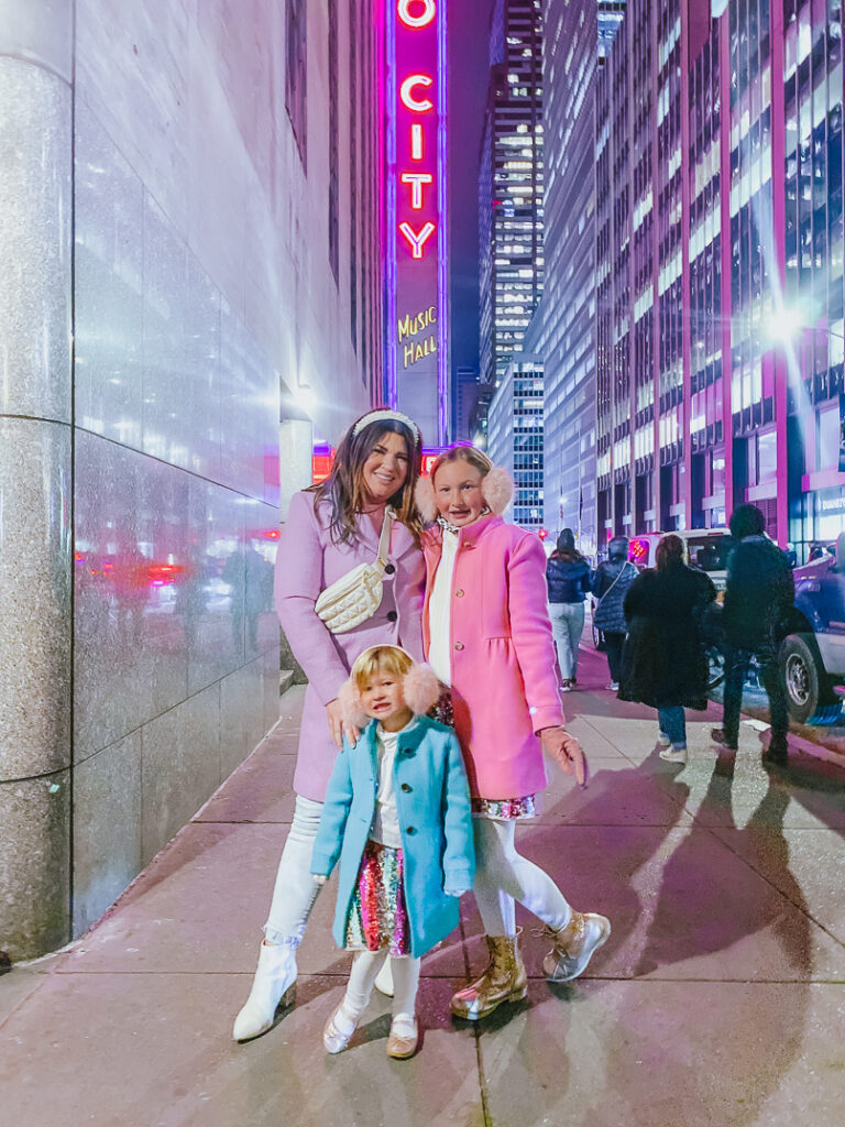 30A Mama Jami Ray Mommy Daughter Trip To New York at Christmas- Rockettes