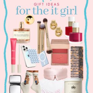 Jami Ray gift ideas for the it girl Hermes Hourglass makeup brushes French comb Chanel compact dye brush eye mask Anthropologie