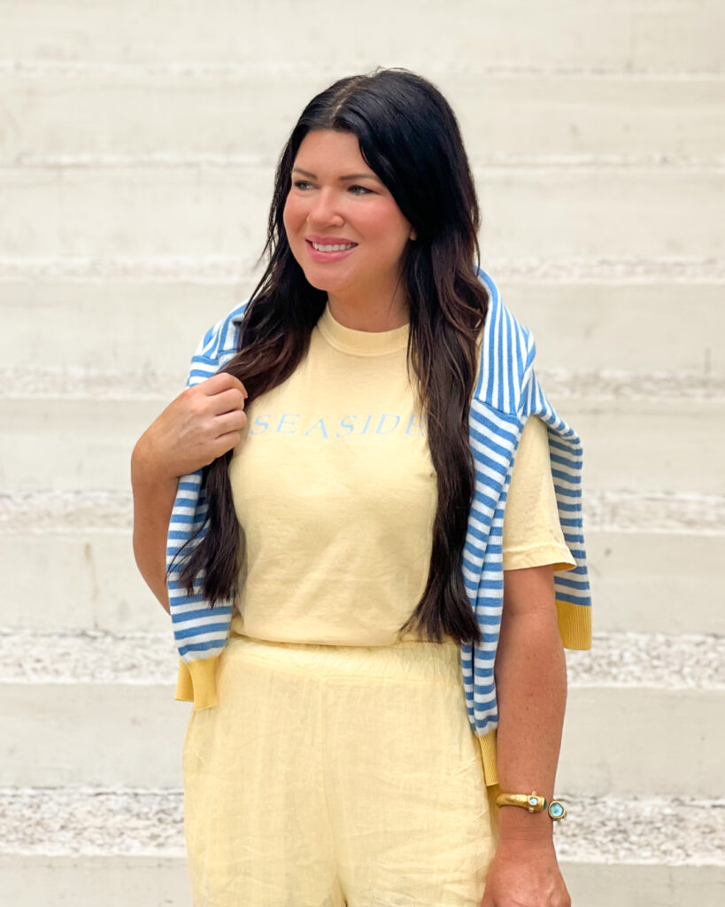 Jami Ray x The Seaside Style butter yellow