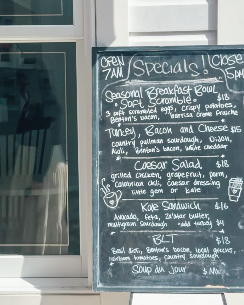 Jami Ray 30A Coffee Shops Black Bear Bread Seaside Grayton