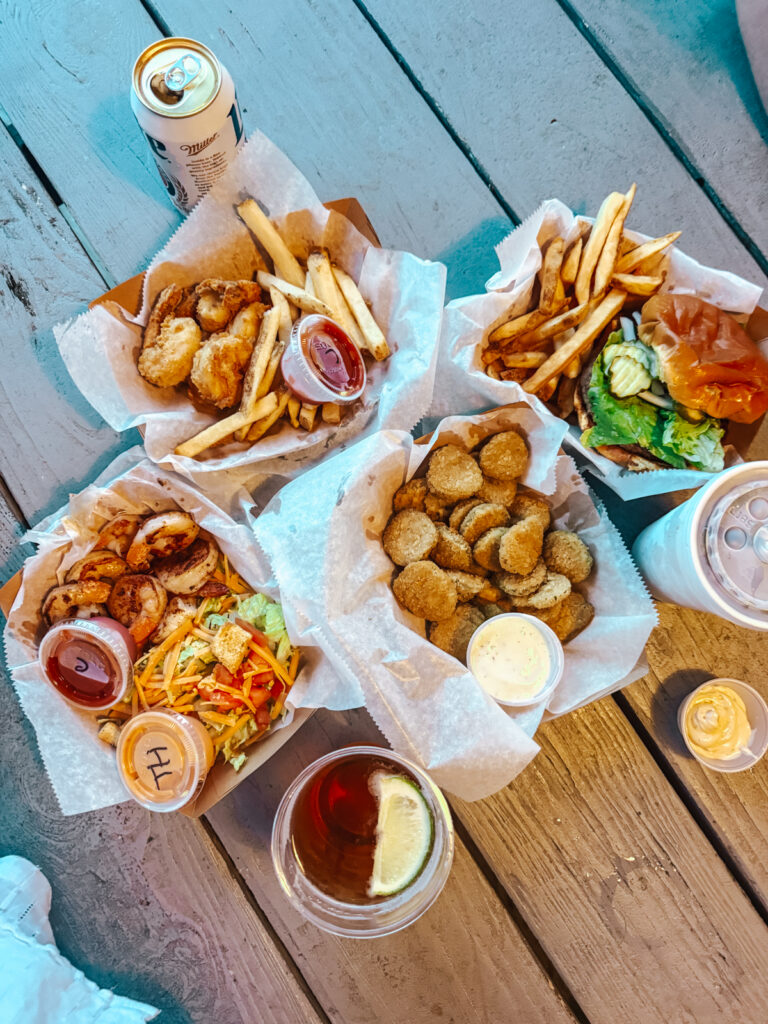 30A Mama 30A Best Restaurants by Boat The Oar House Freeport black creek